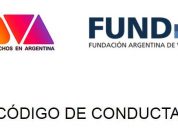 ADVA y FundAV redactan un Código de Conducta