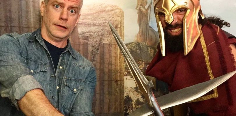 Guionista de Assassin´s Creed(R) Odyssey compartió detalles del nuevo título en Festigame Coca-Cola 2018