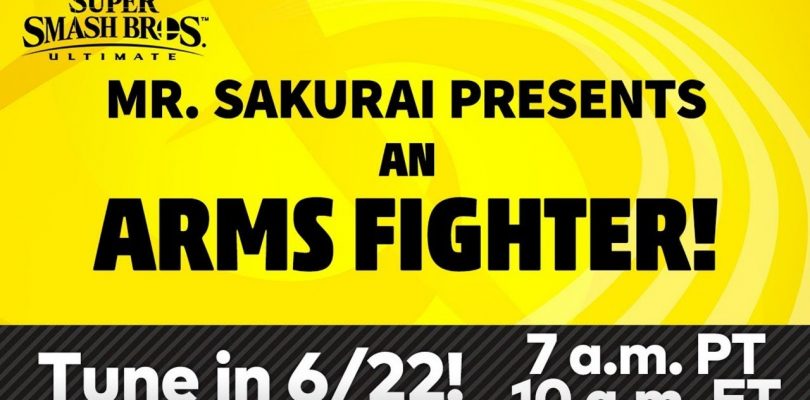 Nintendo presentó al nuevo personaje de Arms para Smash Ultimate.