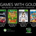 Microsoft presenta los Games with Gold de abril