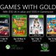 Microsoft presenta los Games with Gold de abril