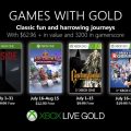 Anunciados los Games with Gold para julio.