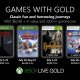 Anunciados los Games with Gold para julio.