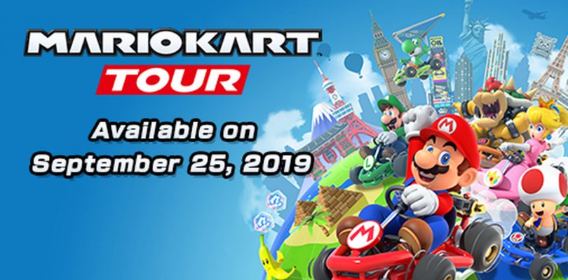 Mario Kart Tour será lanzado este 25 de septiembre en dispositivos móviles.