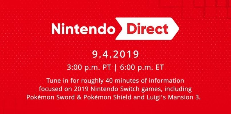 Variados anuncios en la Nintendo Direct del 4/9/19.