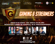 Mundo G, el evento de e-sports en Tecnopolis.