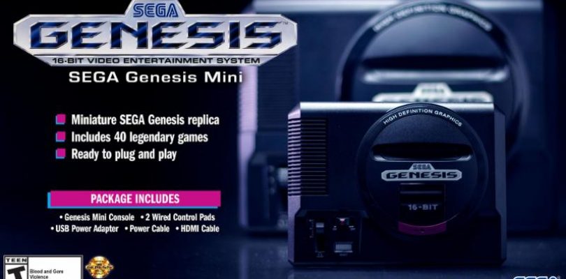 Sega anuncia la Sega Genesis Mini