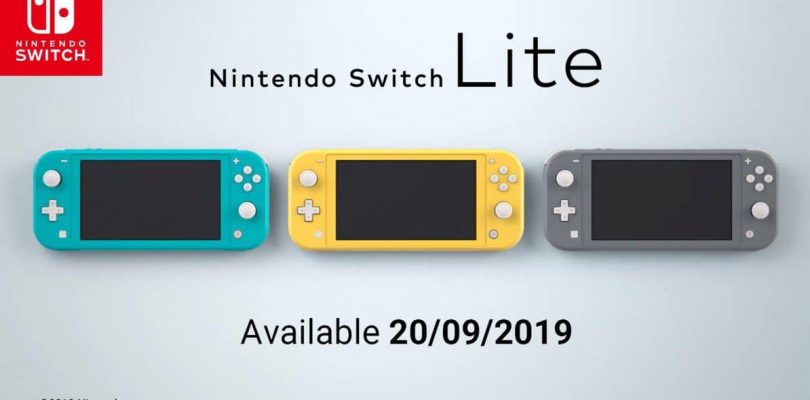 Nintendo anuncia la Switch Lite.