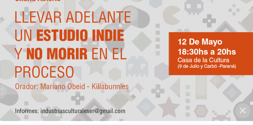 Este viernes hay charlas sobre videojuegos en Paraná