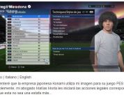 Diego Maradona enfrentado a Konami