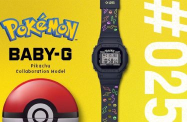 Pokémon y Baby-G lanzan una linea de relojes para celebrar el 25 aniversario de la marca.