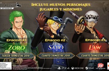 Novedades de los juegos de anime de Bandai Namco.