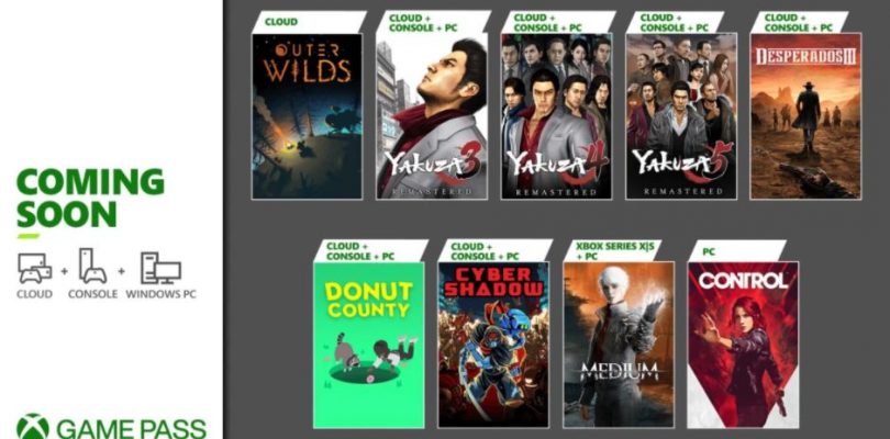 The Medium, Yakuza Remastered y más llegarán a GamePass en Enero.