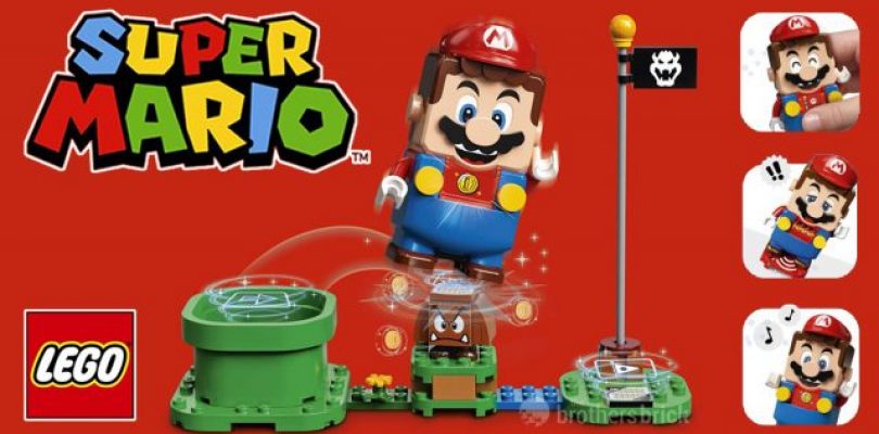 Lego y Mario unen fuerzas para crear un original juguete interactivo.