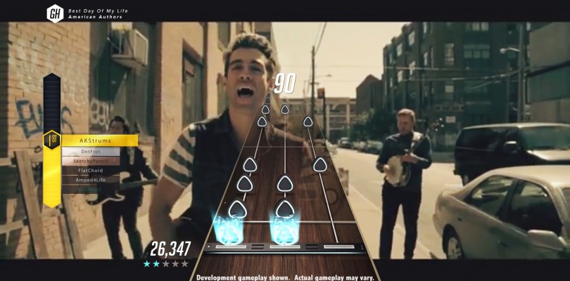 Guitar Hero más real que nunca.