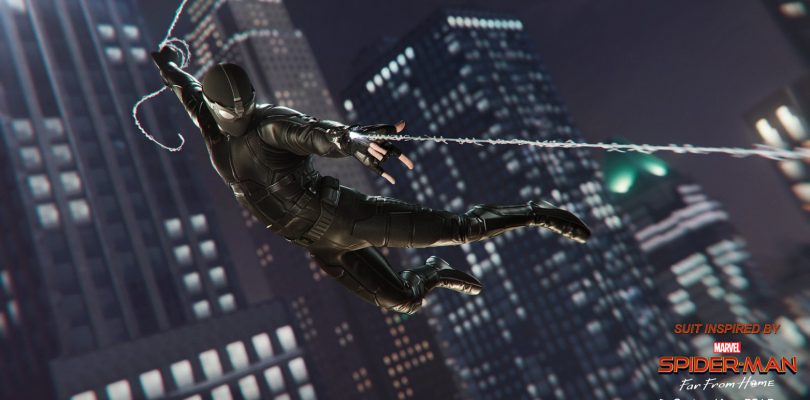 Marvel’s Spider-Man suma los trajes de Far From Home.