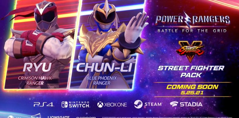 Ryu y Chun-Li son ¿Power Rangers?