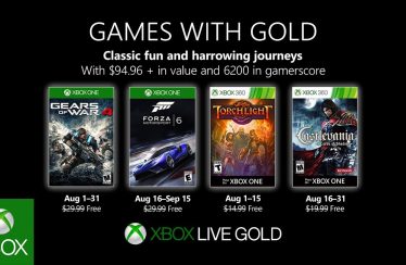 Anunciados los Games with Gold de agosto.