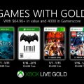 Anunciados los Games with Gold para Enero.