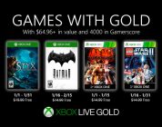 Anunciados los Games with Gold para Enero.